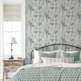 Обои «Keeka Floral Blue»