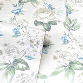 Обои «Keeka Floral Blue»