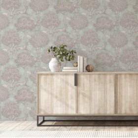 Обои «Woodland Scene Sage»